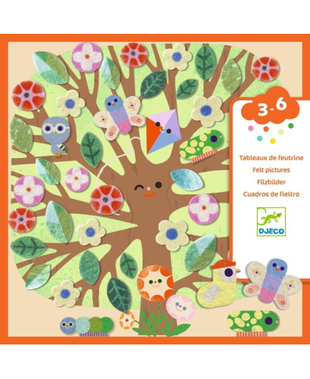 Vildist kollaaž DJECO Läbi aastaaegade