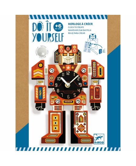 Kella valmistamise komplekt DJECO Robotime