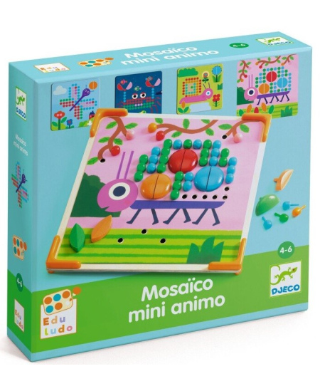 Lauamäng-mosaiik DJECO Eduludo Mini Animo