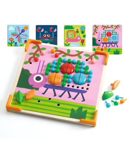 Lauamäng-mosaiik DJECO Eduludo Mini Animo