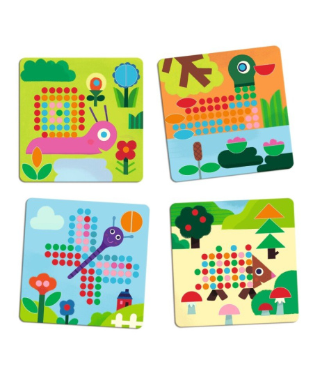 Lauamäng-mosaiik DJECO Eduludo Mini Animo