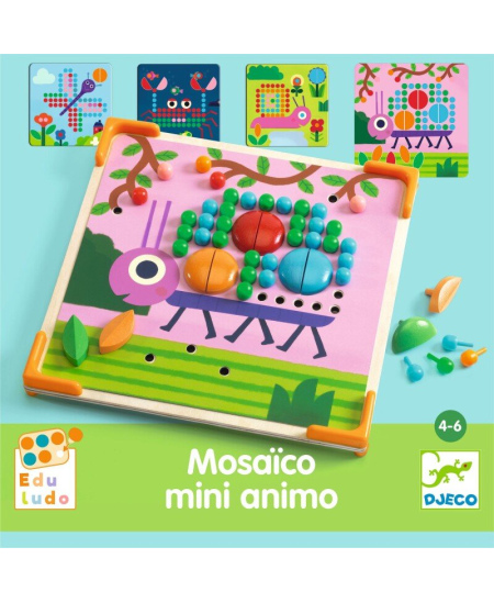 Lauamäng-mosaiik DJECO Eduludo Mini Animo
