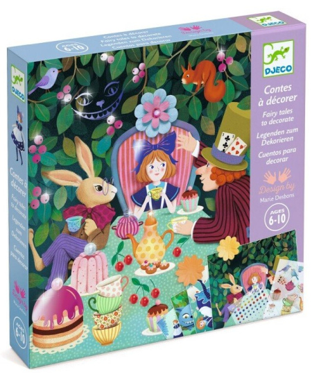 Muinasjutu kaunistamise komplekt DJECO Alice imedemaal