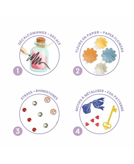 Muinasjutu kaunistamise komplekt DJECO Alice imedemaal