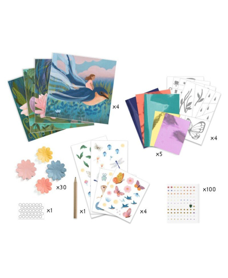 Muinasjutu kaunistamise komplekt DJECO Pöial-Liisi