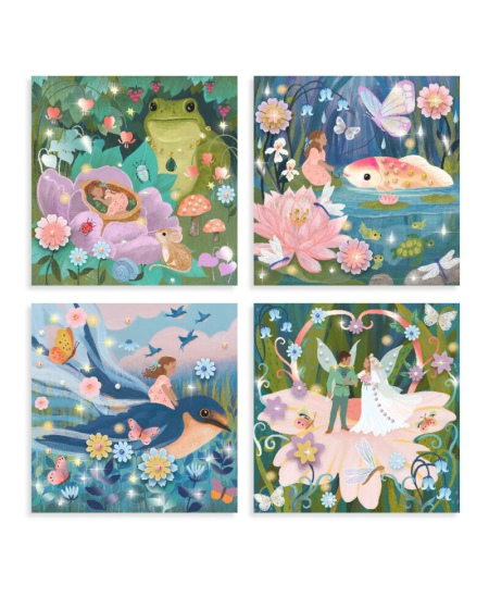 Muinasjutu kaunistamise komplekt DJECO Pöial-Liisi