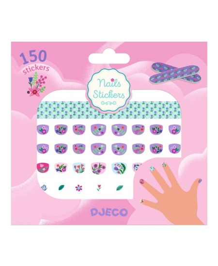 Küünekleebised DJECO Väikesed lilled