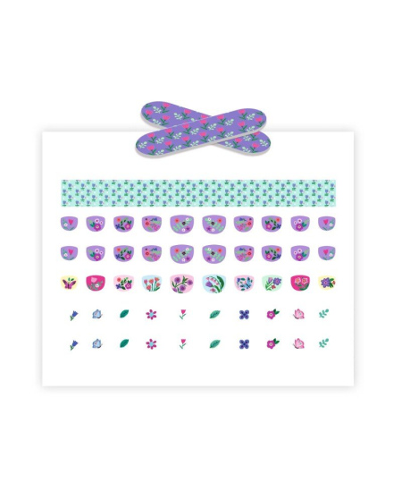 Küünekleebised DJECO Väikesed lilled