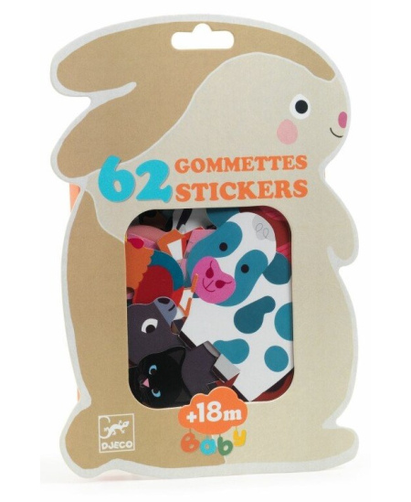 Kleebised väikelastele DJECO Taluloomad, alates 18. elukuust