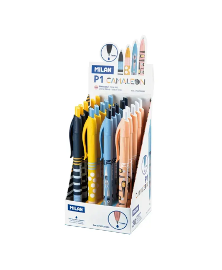 Automaatne pastapliiats MILAN CAMELION SWIMS, 1 mm, sinine