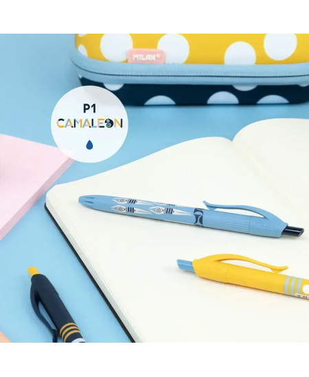 Automaatne pastapliiats MILAN CAMELION SWIMS, 1 mm, sinine