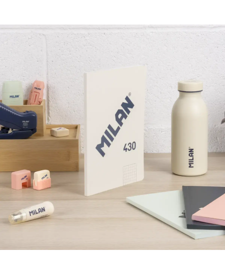 Ruudustikuga märkmik MILAN, A5, 48 lehte, beež