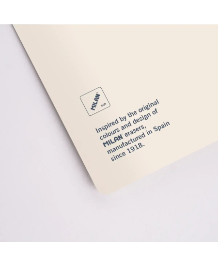 Ruudustikuga märkmik MILAN, A5, 48 lehte, beež