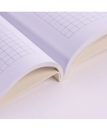 Ruudustikuga märkmik MILAN, A5, 48 lehte, beež