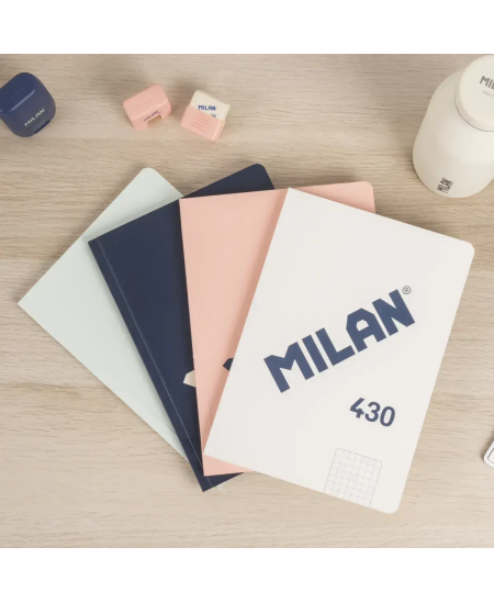 Ruudustikuga märkmik MILAN, A5, 48 lehte, beež