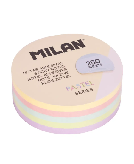 Kleepmärkmed MILAN, 250 lehte, pastelsed värvid
