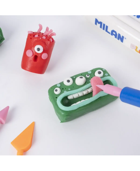 Voolimismass MILAN, 10 x 150 g, erinevad värvid