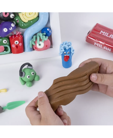 Voolimismass MILAN, 10 x 150 g, erinevad värvid