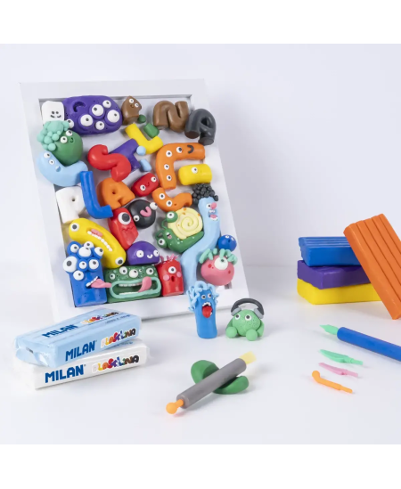 Voolimismass MILAN, 10 x 150 g, erinevad värvid