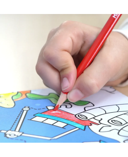 Värvimisvihik MILAN Alien Invasion, kleebistega