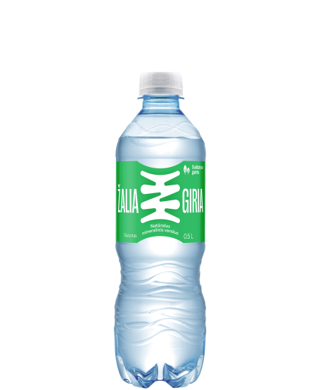 Allikavesi ŽALIA GIRIA, 500 ml, gaseeritud