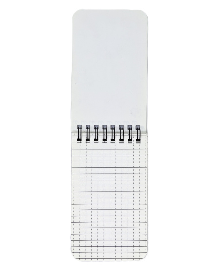 Märkmik SM-LT ART, 125x75 mm, 48 lehte, veekindel, lahtritega, spiraal ülaosas