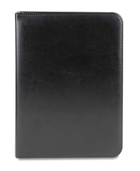 Dokumendikott SOMERSET, A4, tõmblukuga, must.