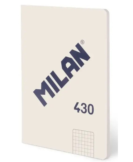 Ruudustikuga märkmik MILAN, A5, 48 lehte, beež