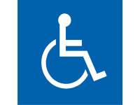 Lipdukas INVALIDO VAIRUOJAMO AUTOMOBILIO SKIRIAMASIS ŽENKLAS