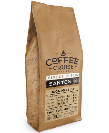 Kohvioad COFFEE CRUISE Santos, 1 kg