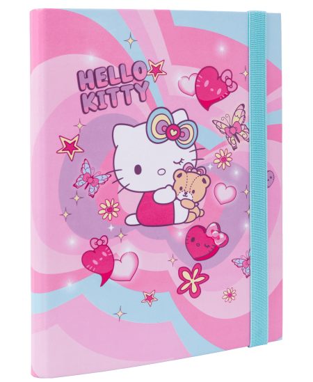 Papist kaust kummiga HELLO KITTY Pastel, A5, 3 cm