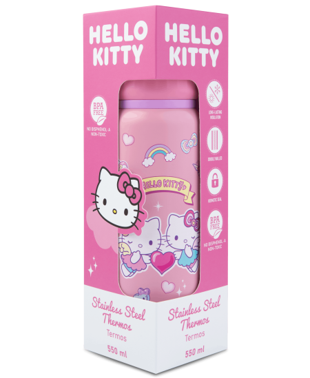 Termos HELLO KITTY Pastel, 550 ml