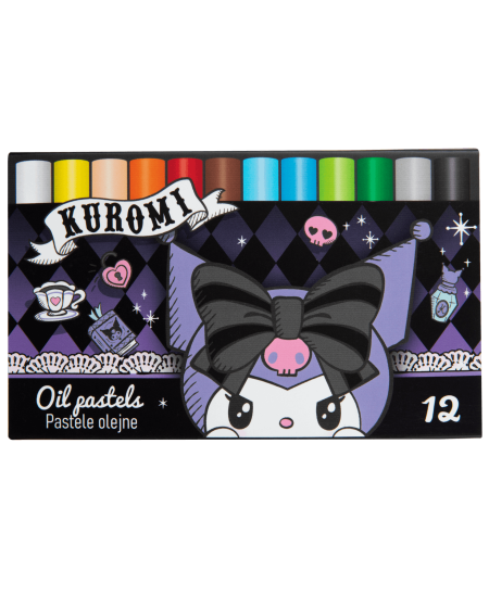 Õlipastellid KUROMI, 12 tk