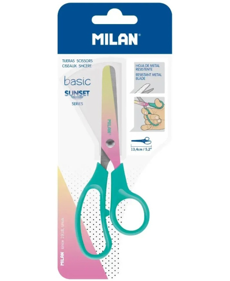Lasteõäärid MILAN Sunset, 13,4 cm, türkiisi värvi