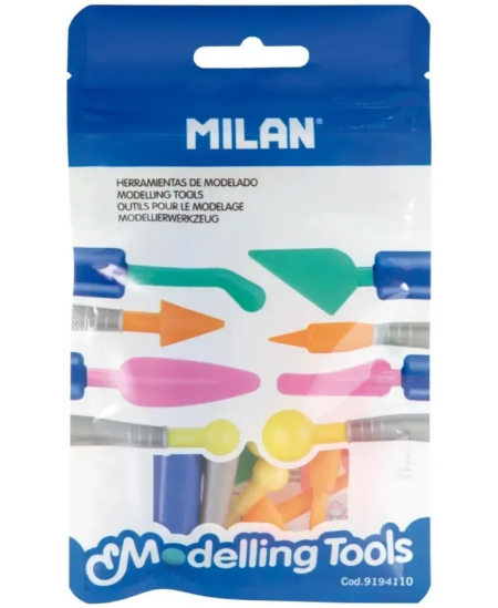 Modelleerimistööriistade komplekt MILAN, 8 tk