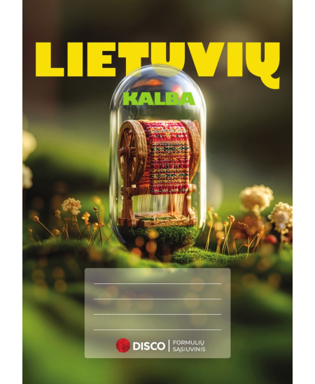 Valemite vihik jooneline DISCO, 9.-12. kl, eesti k, 50 lehte, 70 gms