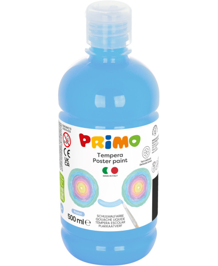 Guaššvärv PRIMO, pastelne taevasinine, 500 ml