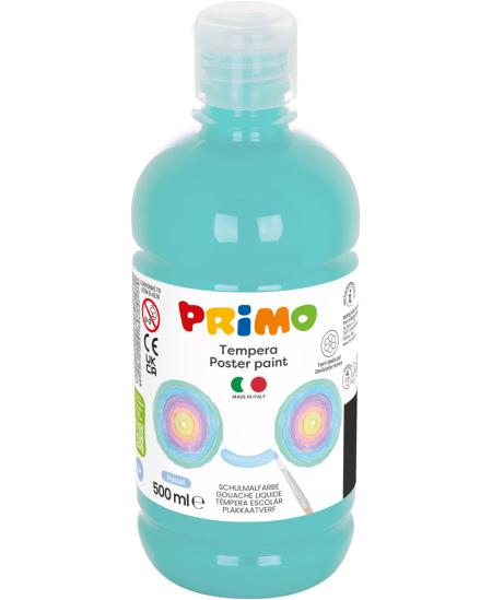 Guaššvärv PRIMO, pastelne mündiroheline, 500 ml