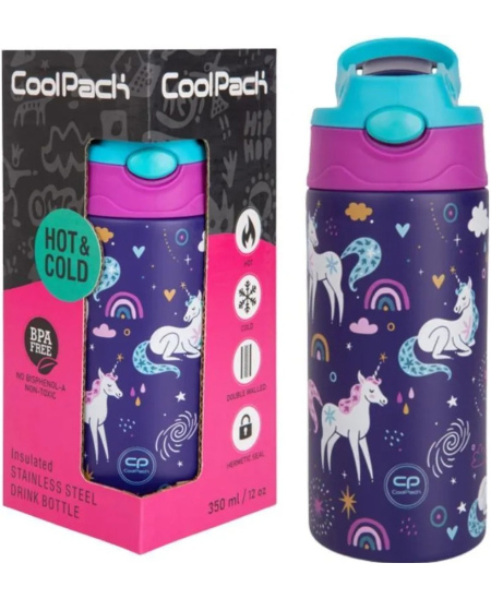 Termospudel COOLPACK Bono Mrs Unicorn, 350 ml