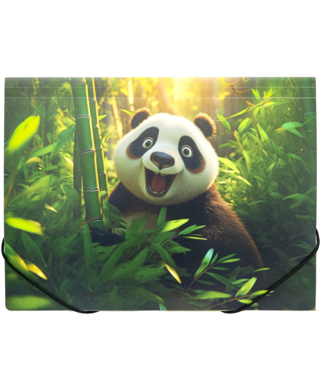 Kummiga vahekaust PANTA PLAST Panda, plastikust, A4