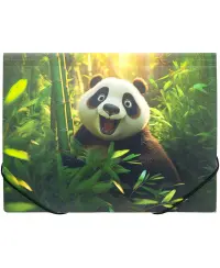 Kummiga vahekaust PANTA PLAST Panda, plastikust, A4