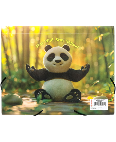 Kummiga vahekaust PANTA PLAST Panda, plastikust, A4