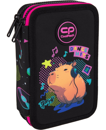 Pinal COOLPACK Capybara Music, kahe sektsiooniga, täidetud