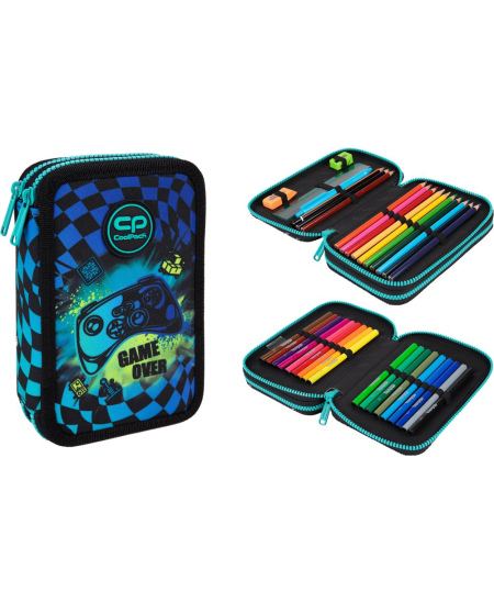 Pinal COOLPACK Gamer Chess, kahe sektsiooniga, täidetud