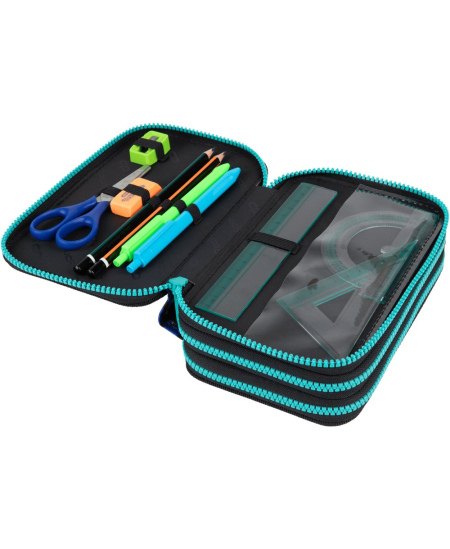 Pinal COOLPACK Gamer Chess, kolme sektsiooniga, täidetud