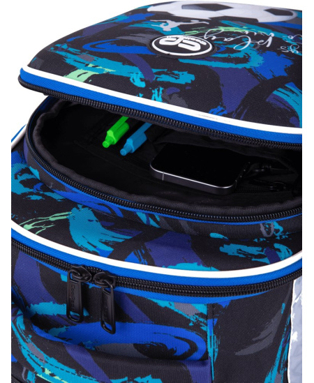 Seljakott COOLPACK Turtle Football Navy