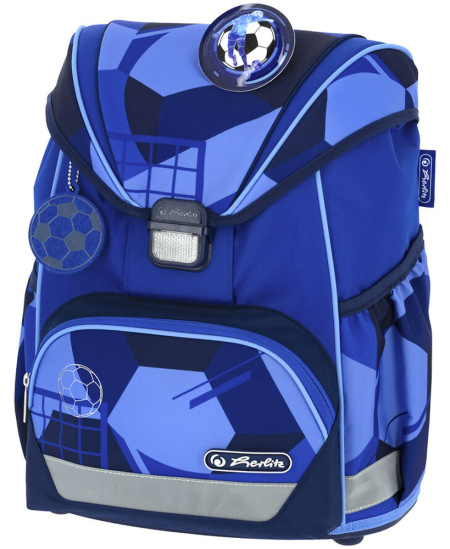 Seljakott lisatarvetega HERLITZ UltraLight Plus Blue Goal
