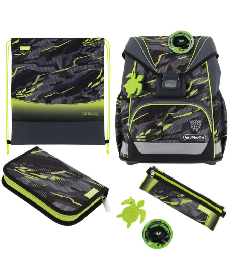 Seljakott lisatarvetega HERLITZ UltraLight Plus Wild Panther