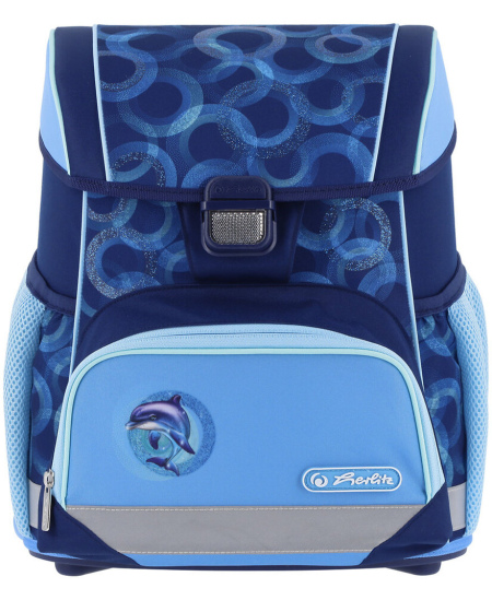 Seljakott koos lisadega HERLITZ Loop Plus Dolphin Ride