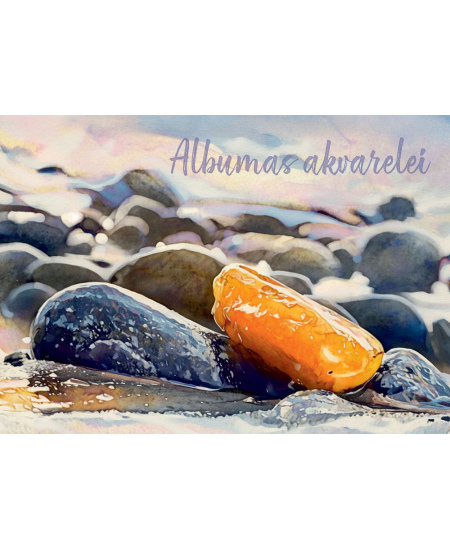 Akvarellialbum LIETUVA, A4, 200 gsm, 20 lehte